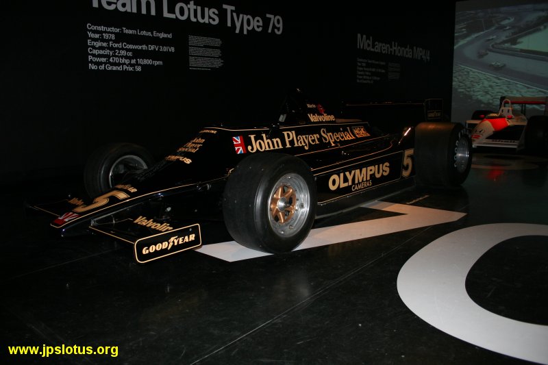 JPS Lotus 79, Design Museum 2006