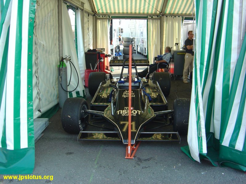 JPS Lotus 81B, TGP F1, Donington Park 2003