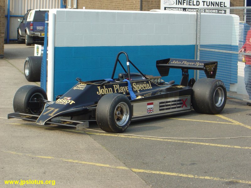 JPS Lotus 81B, TGP F1, Donington Park 2004