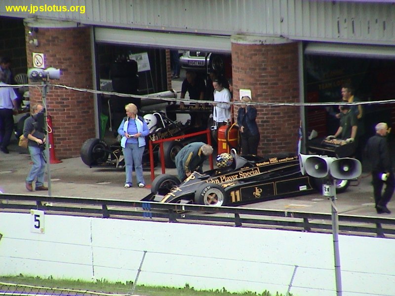 JPS Lotus 91, TGP F1, Brands Hatch 2002