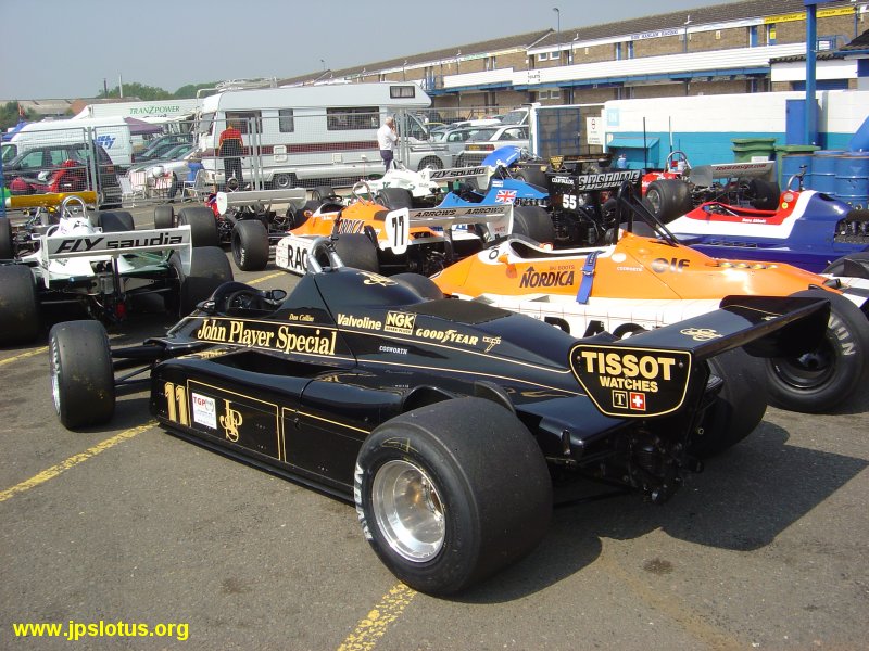 JPS Lotus 91, TGP F1, Donington Park 2003