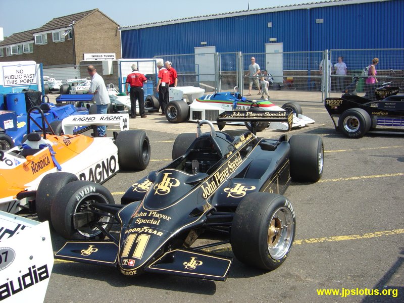 JPS Lotus 91, TGP F1, Donington Park 2003