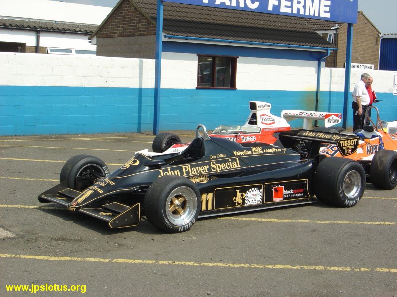 JPS Lotus 91, TGP F1, Donington Park 2004