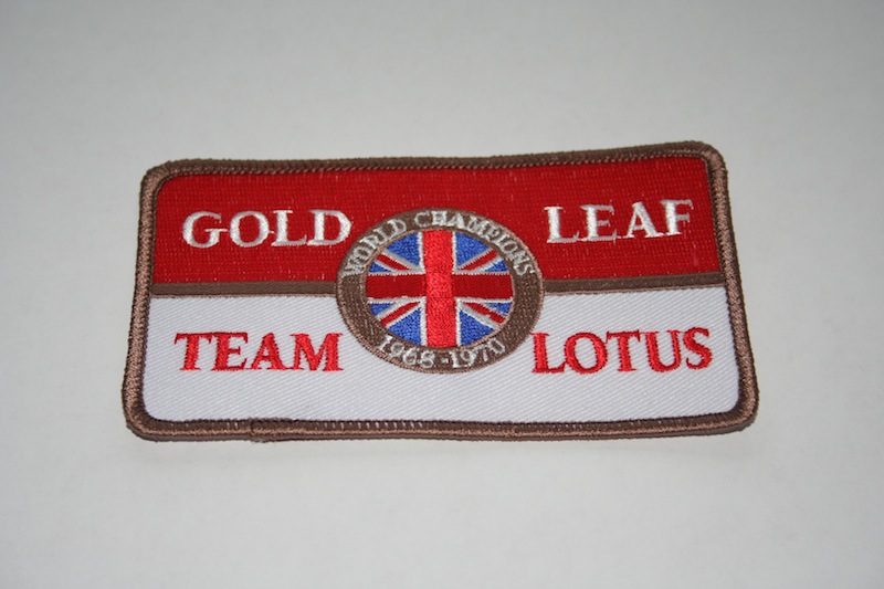 Gold Leaf Team Lotus patch